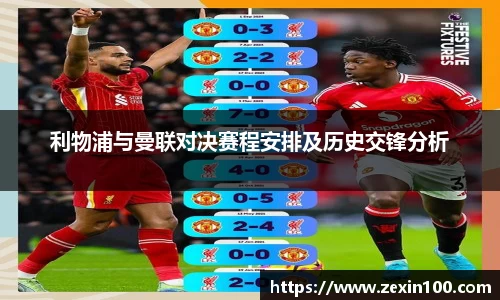 利物浦与曼联对决赛程安排及历史交锋分析